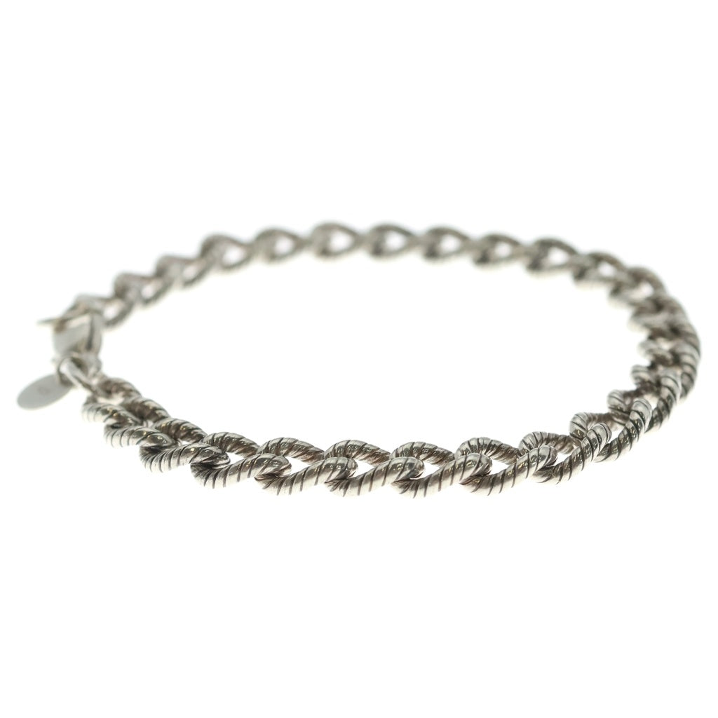 TIFFANY & Co.(ティファニー) TWIST ROPE CHAIN ツイストロープチェーン ブレスレット シルバー レディース