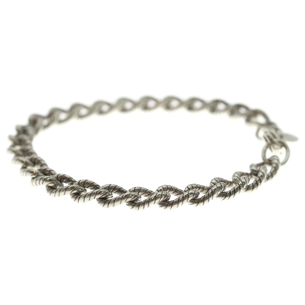 TIFFANY & Co.(ティファニー) TWIST ROPE CHAIN ツイストロープチェーン ブレスレット シルバー レディース