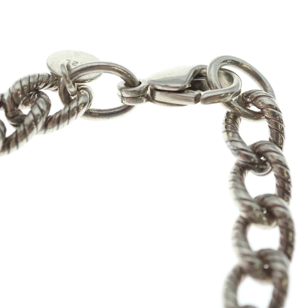 TIFFANY & Co.(ティファニー) TWIST ROPE CHAIN ツイストロープチェーン ブレスレット シルバー レディース