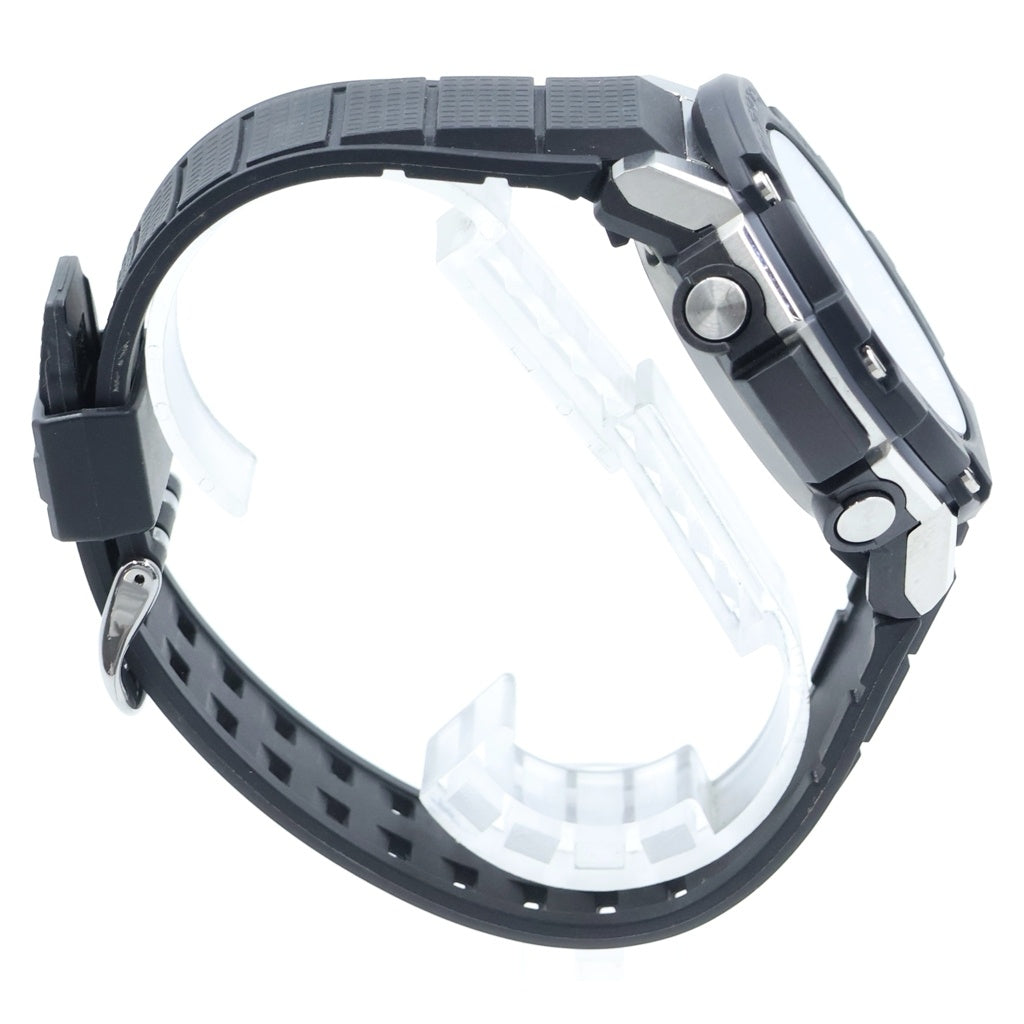 CASIO G-SHOCK(カシオ ジーショック) G-STEEL Gスチール 20気圧防水 ブラック文字盤 電波ソーラー腕時計 ブラック GST-B300-1AJF