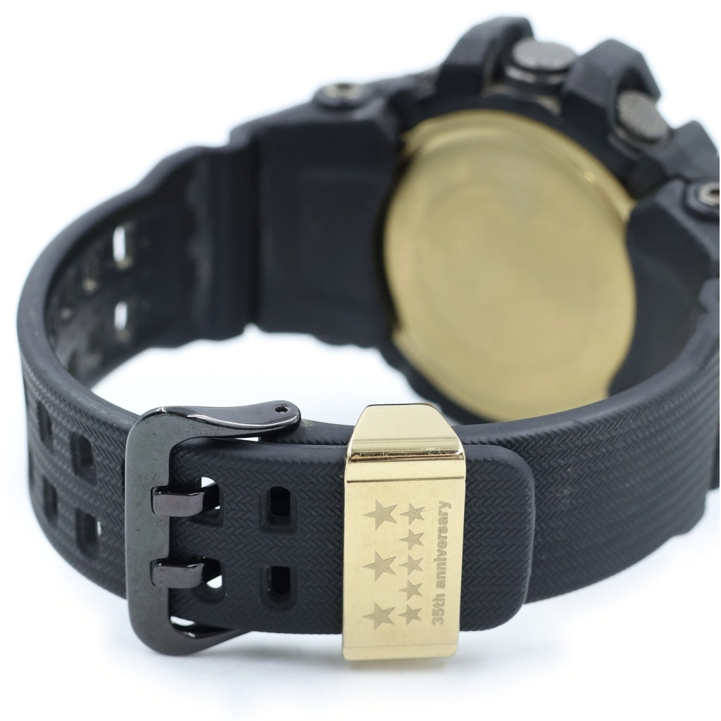 CASIO G-SHOCK(カシオ ジーショック) MUDMASTER BIG BANG BLACK マッドマスター ビッグバンブラック 35周年記念 ブラック文字盤 電波ソーラー腕時計 ブラック GG-1035A-1A1R