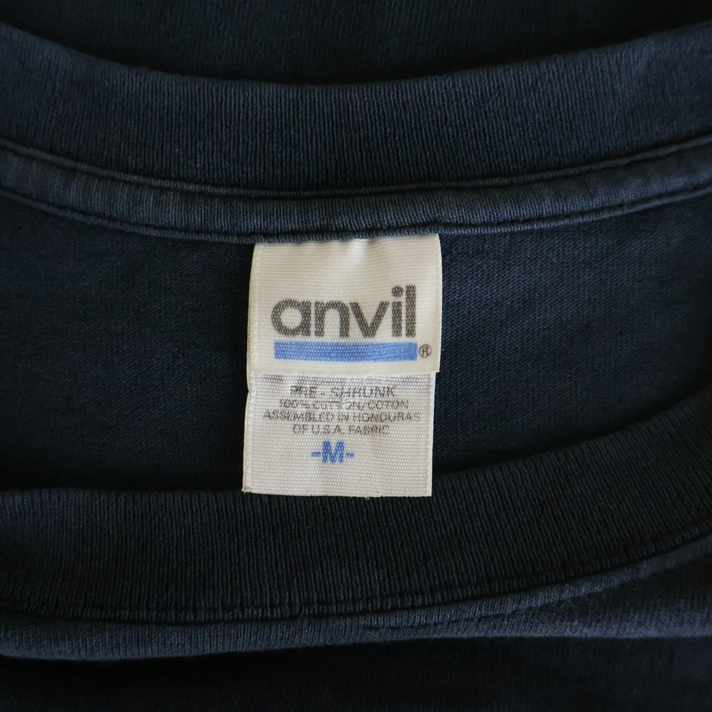 VINTAGE(ヴィンテージ) 00S VINTAGE NIRVANA VESTIBULE CIRCLES 2003 TEE ANVIL ヴィンテージ ニルヴァーナ 両面プリントTシャツ 半袖クルーネックカットソー ブラック