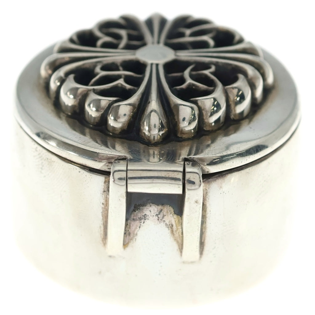 CHROME HEARTS(クロムハーツ) CANDLE CASE OVAL CROSS オーバルクロス モチーフ キャンドルケース シルバー