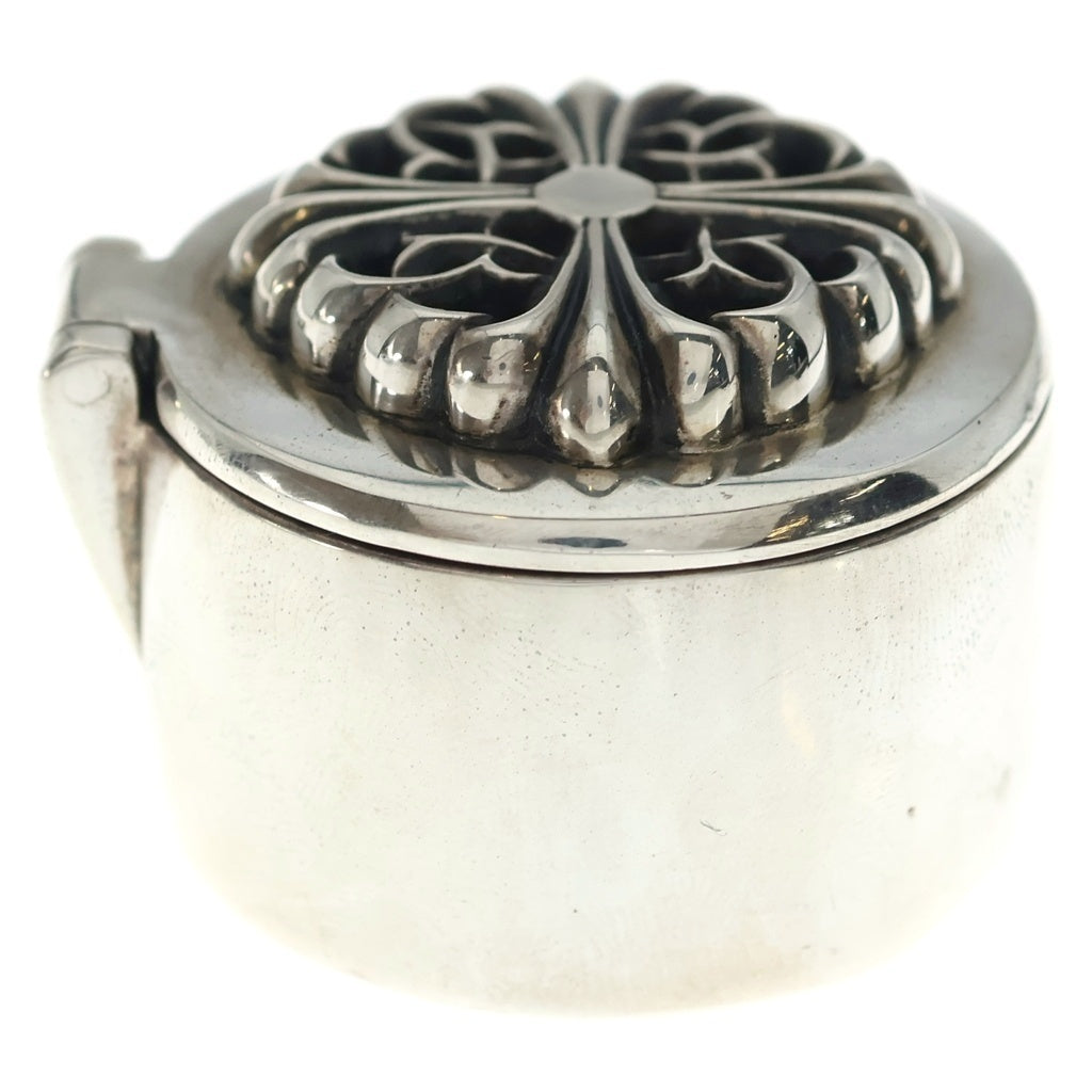CHROME HEARTS(クロムハーツ) CANDLE CASE OVAL CROSS オーバルクロス モチーフ キャンドルケース シルバー