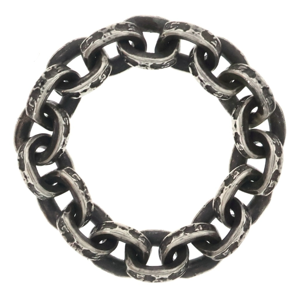 CHROME HEARTS(クロムハーツ) PAPER CHAIN RING ペーパーチェーン リング シルバー