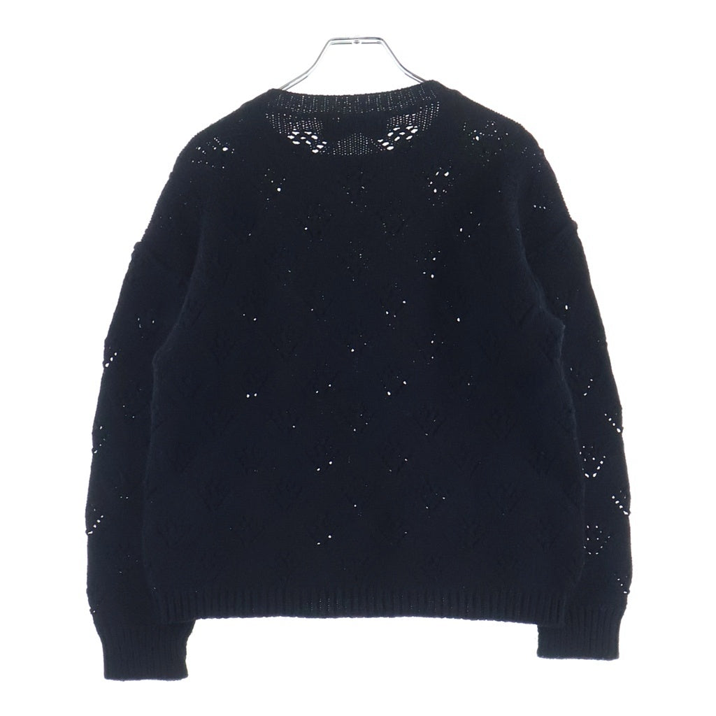 tricot COMME des GARCONS(トリコ コム デ ギャルソン) 15AW AD2015 インサイドアウト プルオーバー ニット セーター ブラック レディース TP-N019