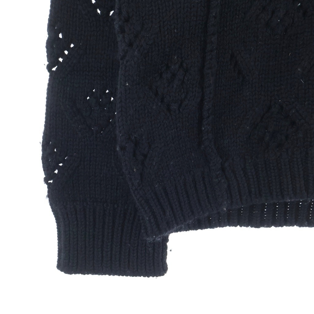 tricot COMME des GARCONS(トリコ コム デ ギャルソン) 15AW AD2015 インサイドアウト プルオーバー ニット セーター ブラック レディース TP-N019