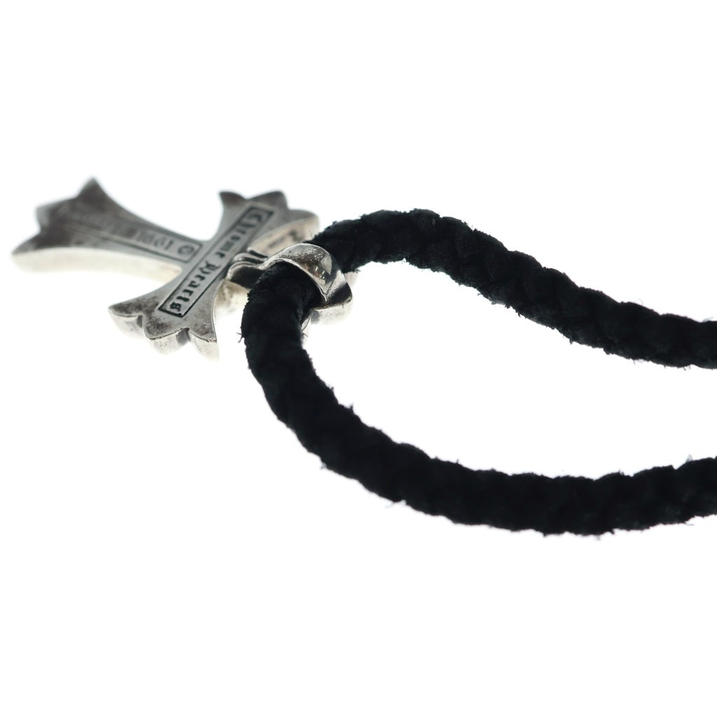 CHROME HEARTS(クロムハーツ) CH CRS SMLスモールCHクロス BC ボロチップブレイド ネックレス シルバー BCA220
