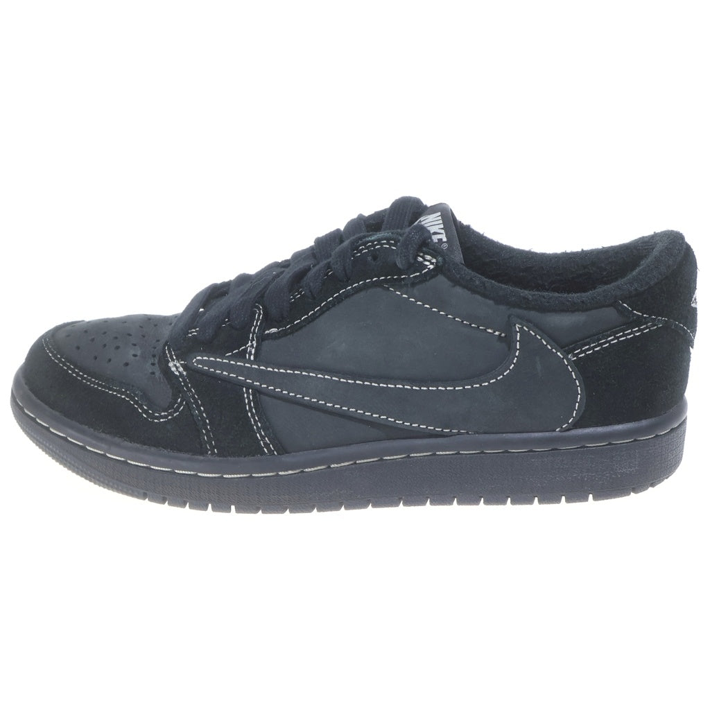 NIKE(ナイキ) ×TRAVIS SCOTT AIR JORDAN 1 LOW OG SP BLACK PHANTOM トラヴィススコット エアジョーダン ブラックファントム ローカットスニーカー ブラック US5/23.5cm DM7866-001