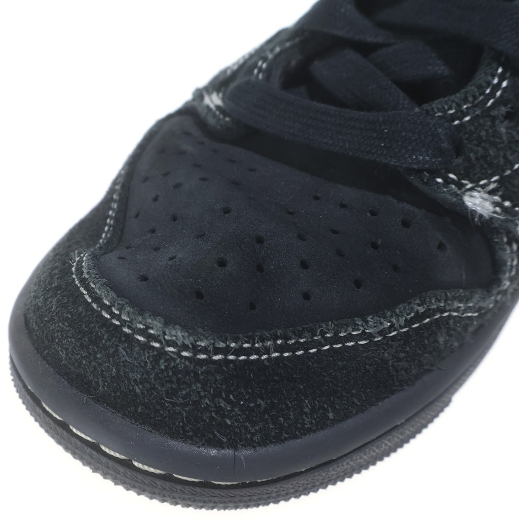 NIKE(ナイキ) ×TRAVIS SCOTT AIR JORDAN 1 LOW OG SP BLACK PHANTOM トラヴィススコット エアジョーダン ブラックファントム ローカットスニーカー ブラック US5/23.5cm DM7866-001