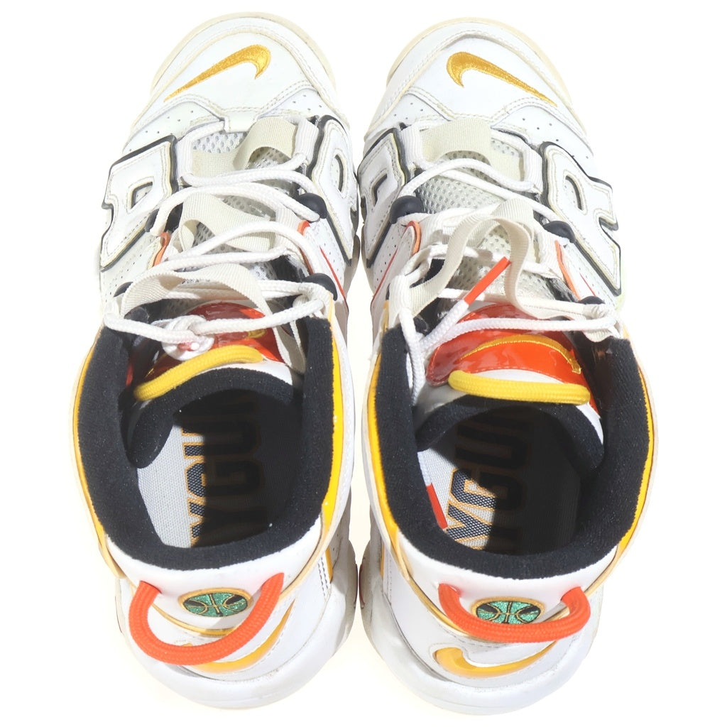 NIKE(ナイキ) AIR MORE UPTEMPO RAYGUNS エア モア アップテンポ レイガンズ ハイカットスニーカー ホワイト US8.5/26.5cm DD9223-100