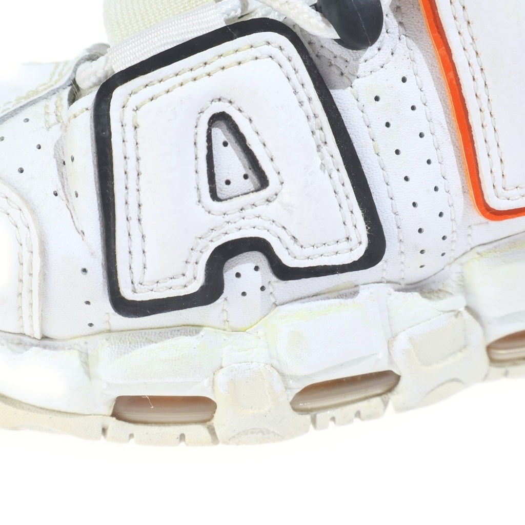 NIKE(ナイキ) AIR MORE UPTEMPO RAYGUNS エア モア アップテンポ レイガンズ ハイカットスニーカー ホワイト US8.5/26.5cm DD9223-100