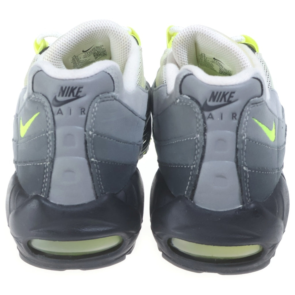 NIKE(ナイキ) AIR MAX 95 OG NEON YELLOW エアマックス95 オージー ネオンイエロー ローカットスニーカー グレー/イエロー US8.5/26.5cm CT1689-001