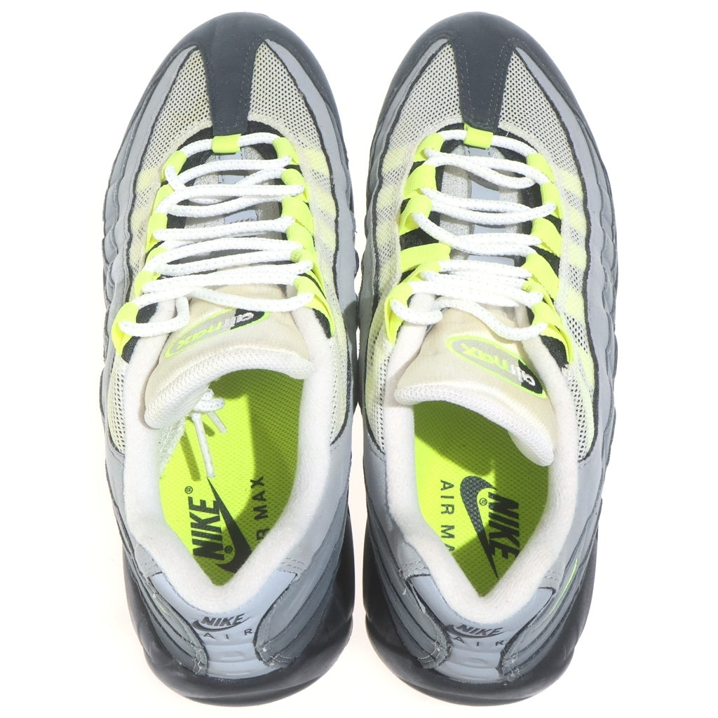 NIKE(ナイキ) AIR MAX 95 OG NEON YELLOW エアマックス95 オージー ネオンイエロー ローカットスニーカー グレー/イエロー US8.5/26.5cm CT1689-001