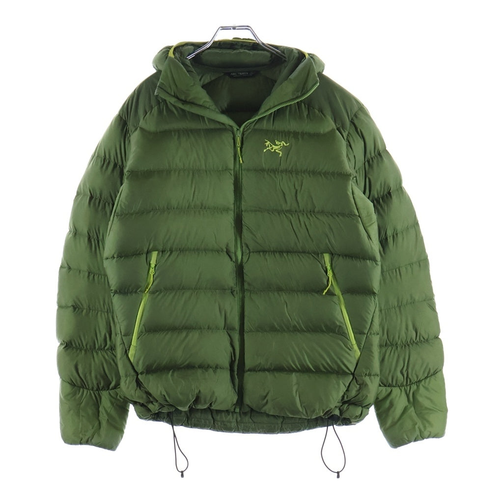 ARC'TERYX(アークテリクス) CERIUM HOODY セリウム フーディー ロゴエンブロイダリー フーデッド ダウンジャケット グリーン 20E3725