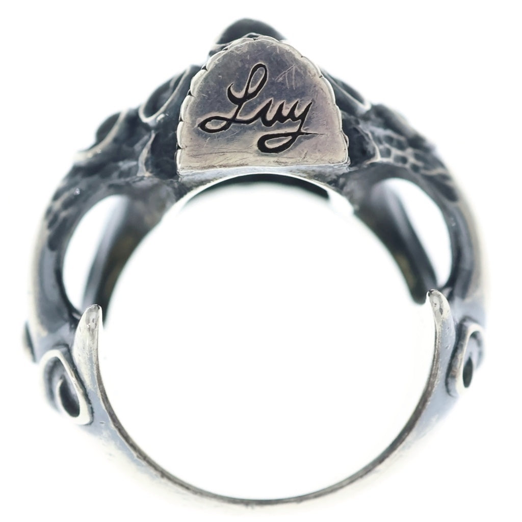 NO BRAND(ノーブランド) Luy(ルイ) アラベスク スカルモチーフ リング シルバー
