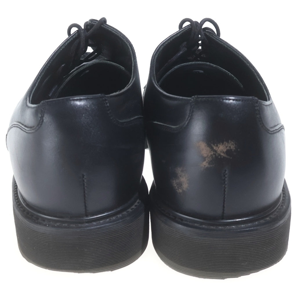 NO BRAND(ノーブランド) FOOTSTOCK ORIGINALS フットストックオリジナルズ Uチップ 4ホール レザー ドレスシューズ ブラック 201201