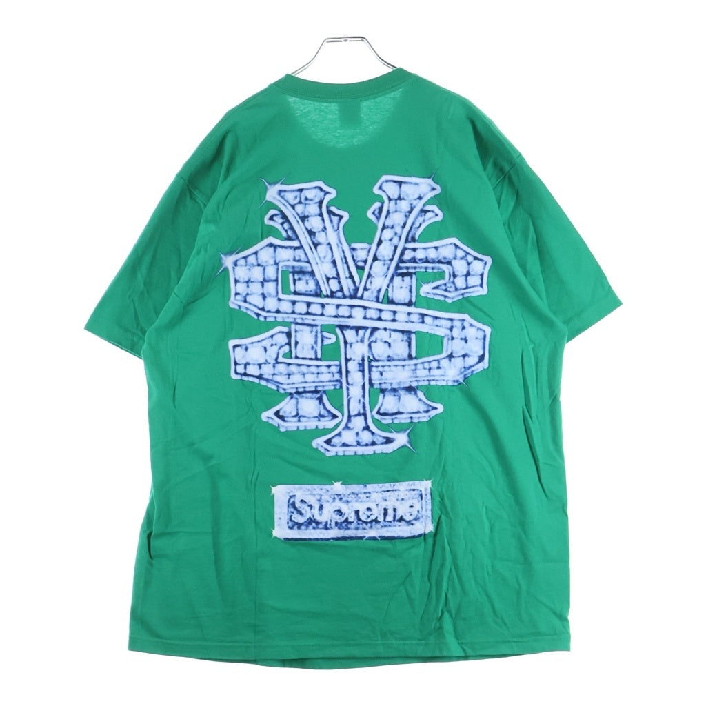 SUPREME(シュプリーム) 25AW Snow Man Tee スノーマン クルーネック半袖Tシャツ カットソー グリーン