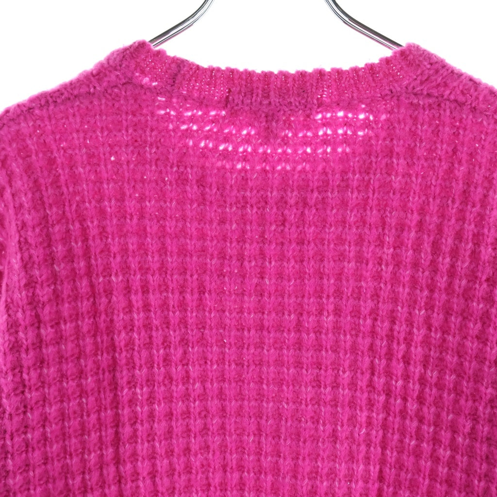SUPREME(シュプリーム) 25AW Small Box Waffle Sweater スモールボックスロゴ ワッフル ニットスウェット セーター ピンク