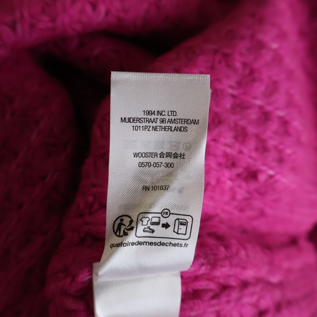 SUPREME(シュプリーム) 25AW Small Box Waffle Sweater スモールボックスロゴ ワッフル ニットスウェット セーター ピンク