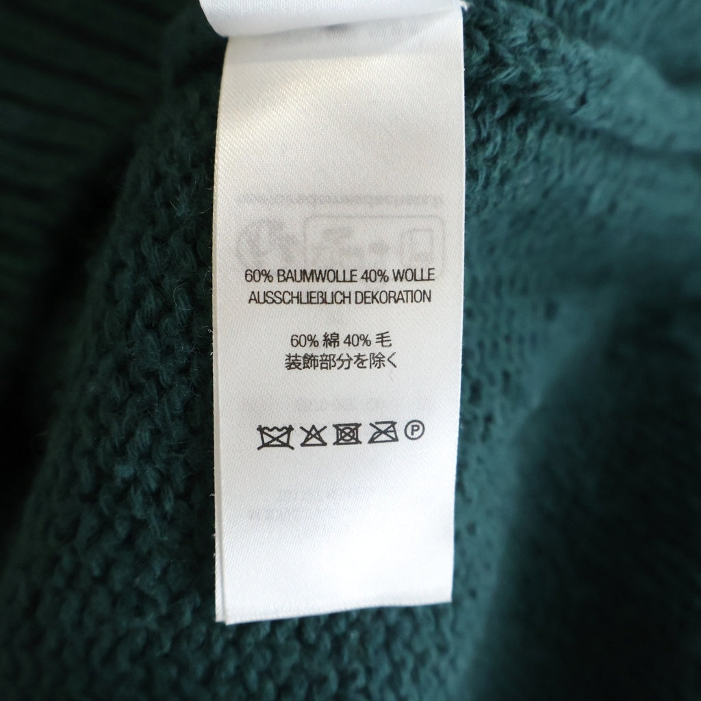 SUPREME(シュプリーム) 25SS Contrast Logo Sweater コントラストロゴ クルーネックニットスウェット セーター グリーン