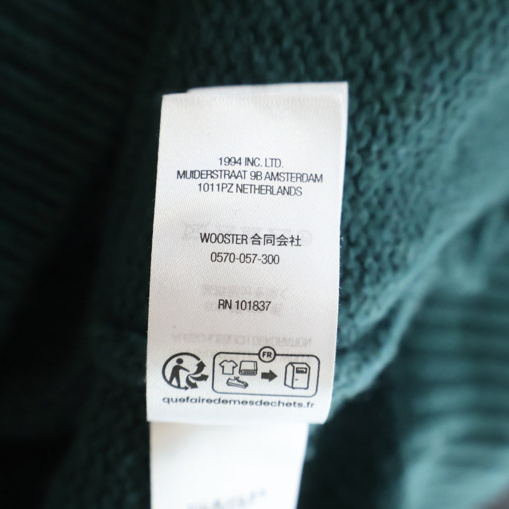 SUPREME(シュプリーム) 25SS Contrast Logo Sweater コントラストロゴ クルーネックニットスウェット セーター グリーン