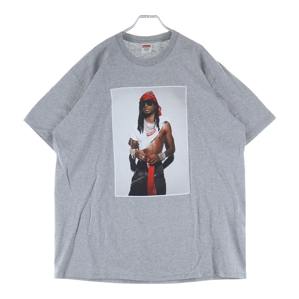 SUPREME(シュプリーム) 25AW Playboi Carti Tee プレイボーイカーティ クルーネック半袖Tシャツ カットソー グレー