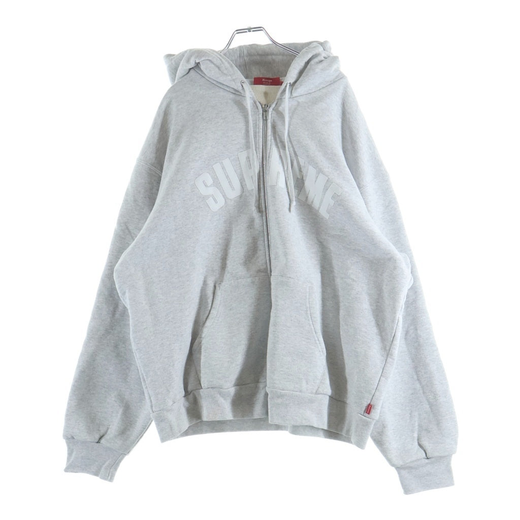 SUPREME(シュプリーム) 25AW Arc Thermal Lined Zip Up Hooded Sweatshirt アーチサーマルライン ジップアップフーデッドスウェットシャツ グレー