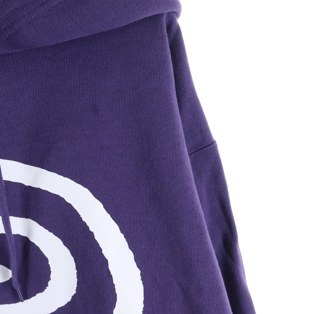 NO BRAND(ノーブランド) SOL ソル GuruGuru Hoodie グルグル プルオーバーフーディー パーカー パープル 254SOL01