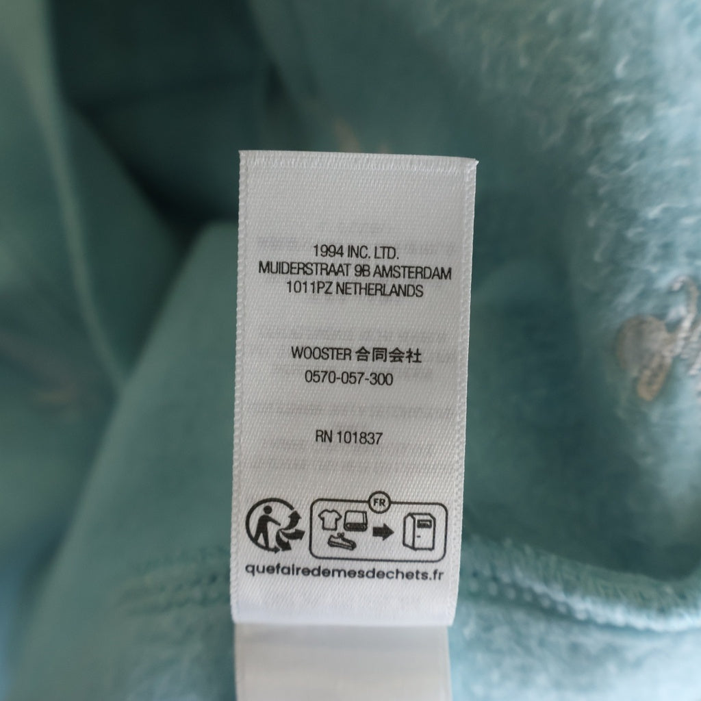 SUPREME(シュプリーム) 25AW Repeat Script Zip Up Hooded Sweatshirt リピートスクリプト ジップアップフーデッドスウェットシャツ パーカー ライトブルー