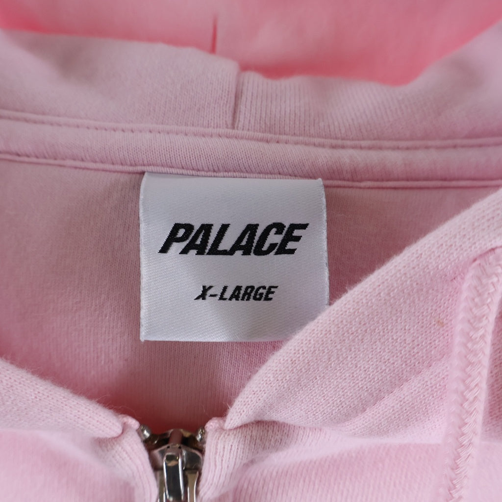 Palace Skateboards(パレススケートボーズ) 26SS GODS GIFT ZIP HOOD ゴッドギフト ジップアップフーディーパーカー ピンク