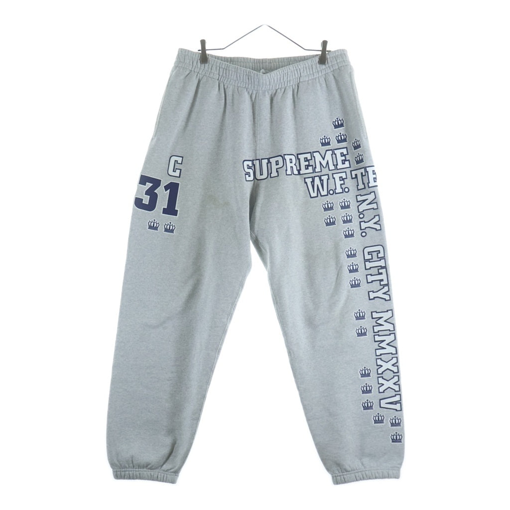 SUPREME(シュプリーム) 25AW League Champs Sweatpant リーグチャンプ スウェットパンツ グレー
