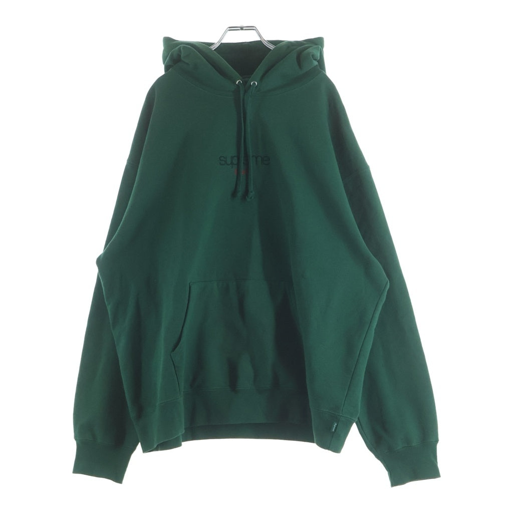 SUPREME(シュプリーム) 25AW Classic Logo Shop Hooded Sweatshirt クラシックロゴ ショップ フーデッドスウェットシャツ パーカー グリーン