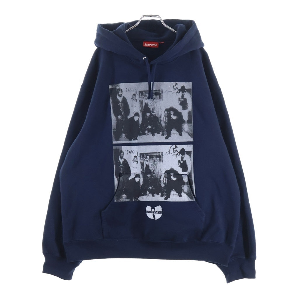 SUPREME(シュプリーム) 25AW Wu-Tang Clan Hooded Sweatshirt ウータンクラン フーデッドスウェットシャツ パーカー ネイビー