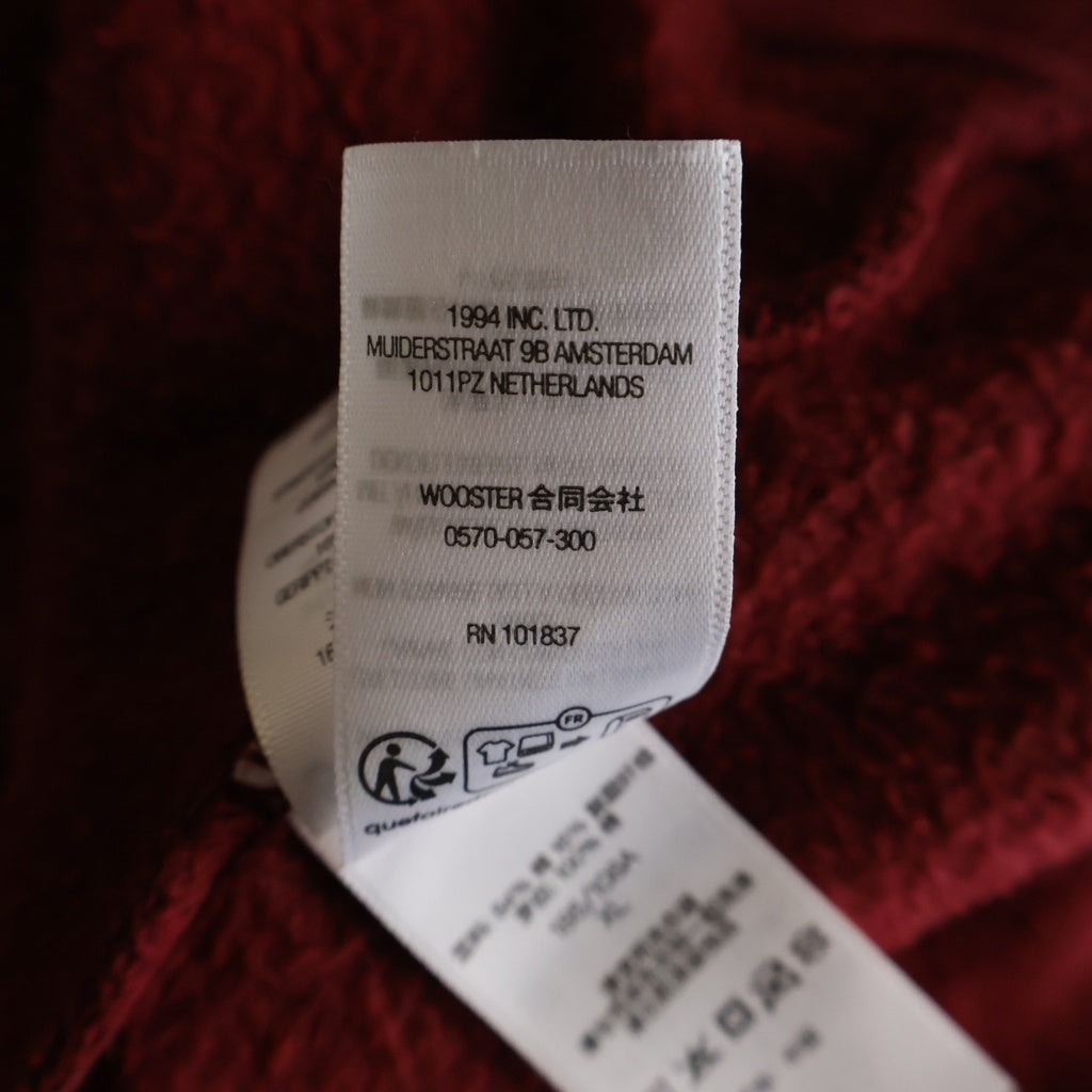 SUPREME(シュプリーム) 25AW Washed Old English Hooded Sweatshirt ウォッシュド オールドイングリッシュ フーデッドスウェットシャツ パーカー バーガンディー