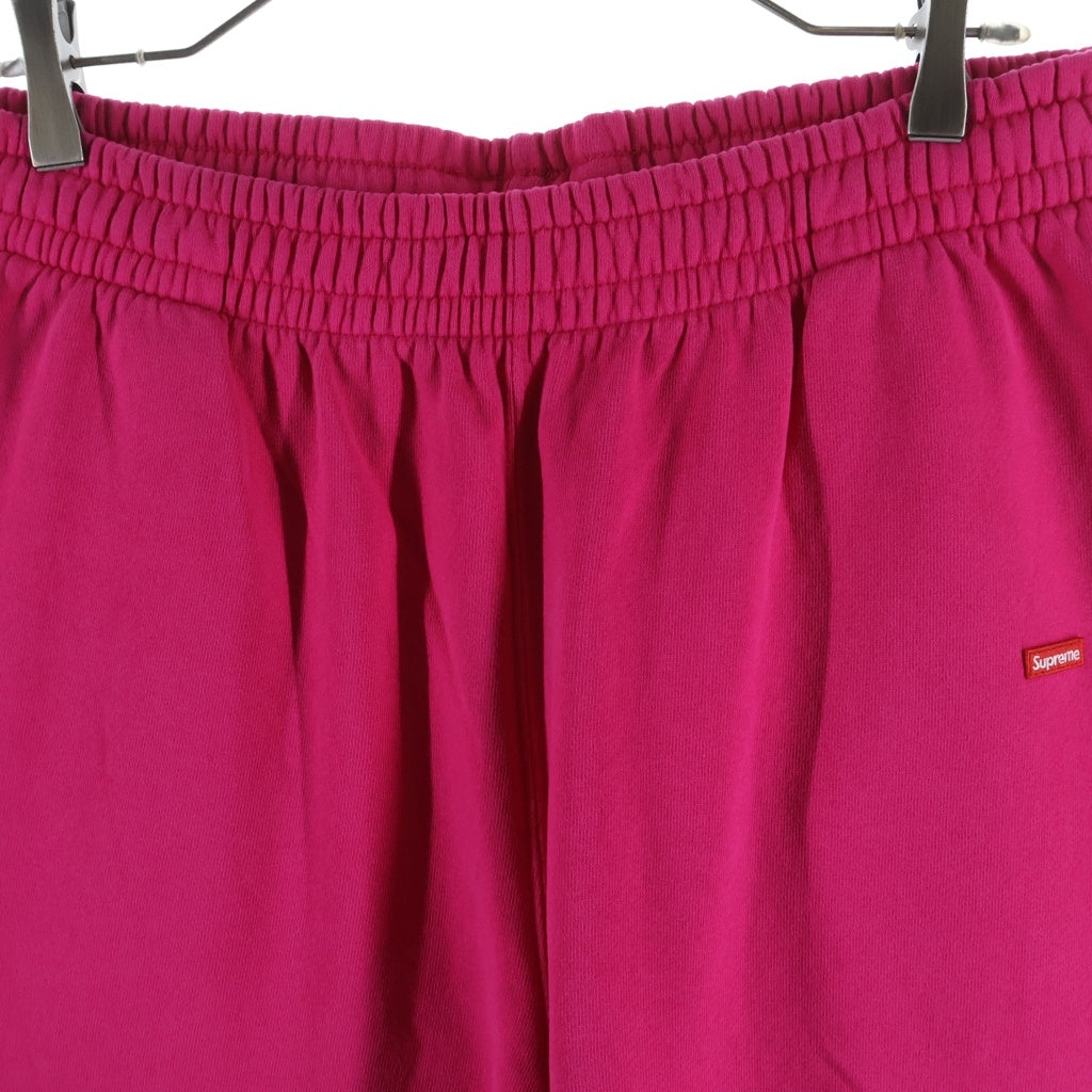 SUPREME(シュプリーム) 25AW Small Box Sweatpant スモールボックス ドローストリング スウェットパンツ ピンク