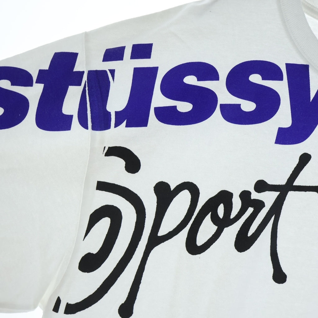 STUSSY(ステューシー) 26SS SPORT TEE クルーネック半袖Tシャツ カットソー ホワイト