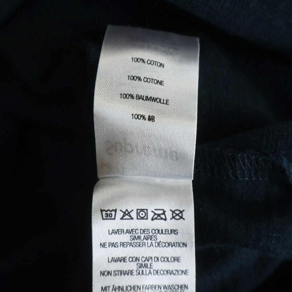 SUPREME(シュプリーム) 25SS S/S Pocket Tee フロントポケット ロゴエンブロイダリー クルーネック半袖Tシャツ カットソー ブラック
