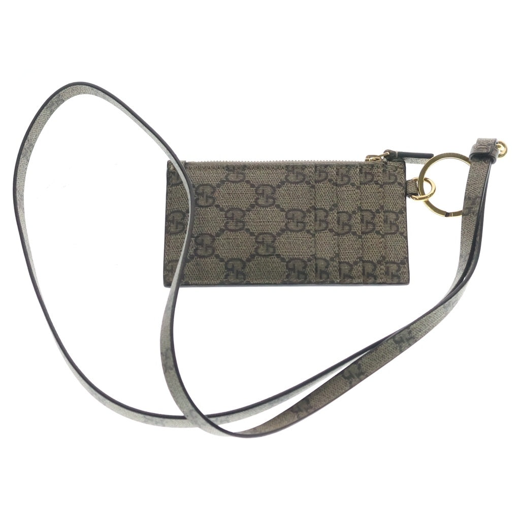 GUCCI(グッチ) ×BALENCIAGA THE HACKER STRAP WITH CARD CASE バレンシアガ ザ ハッカー ショルダー ストラップウィズカードケース ベージュ 681706 レディース