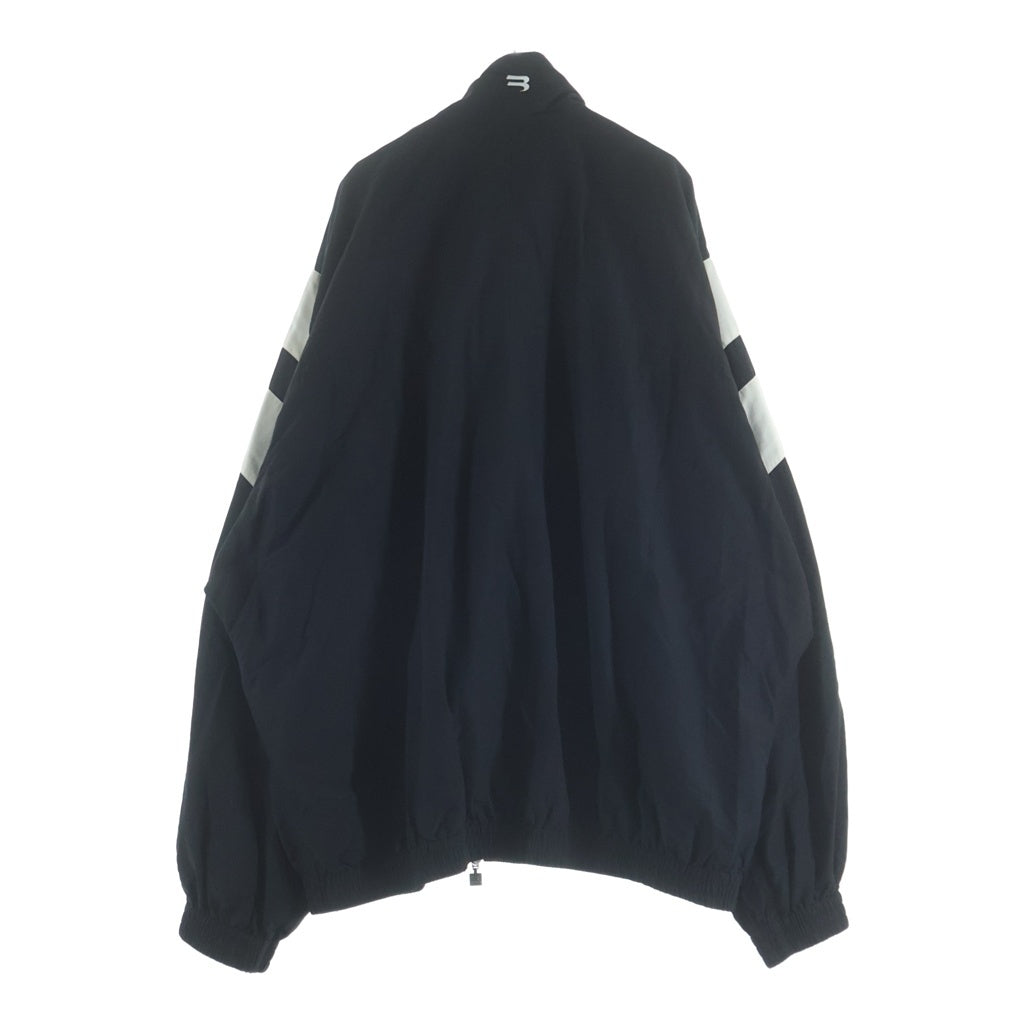 BALENCIAGA(バレンシアガ) 22SS 3B SPORTS ICON TRACK JACKET スポーツアイコン ナイロン トラックジャケット ブラック 675464 TKO48