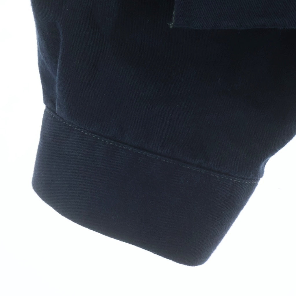 HUMAN MADE(ヒューマンメイド) WORK JACKET ロゴエンブロイダリー ジップアップ ワークジャケット ネイビー HM31JK005