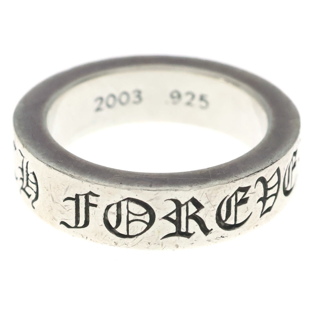 CHROME HEARTS(クロムハーツ) 6mm SPACER FOREVER 6mmスペーサーリング フォーエバーシルバーBCA337