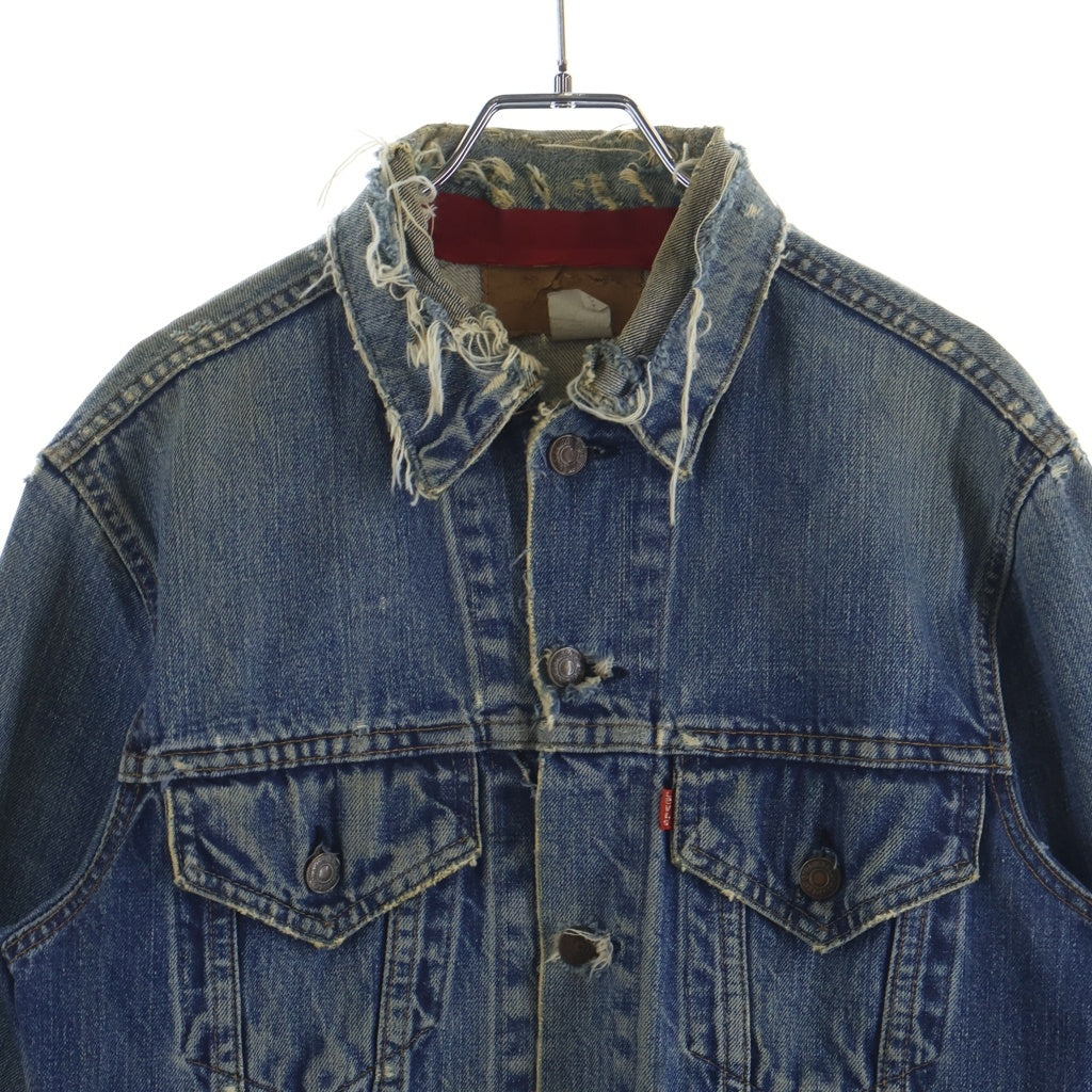 Levi's(リーバイス) 70S VINTAGE 70505 4TH ボタン裏52 スモールe 紙パッチ フォース ヴィンテージ デニムトラッカージャケット インディゴ