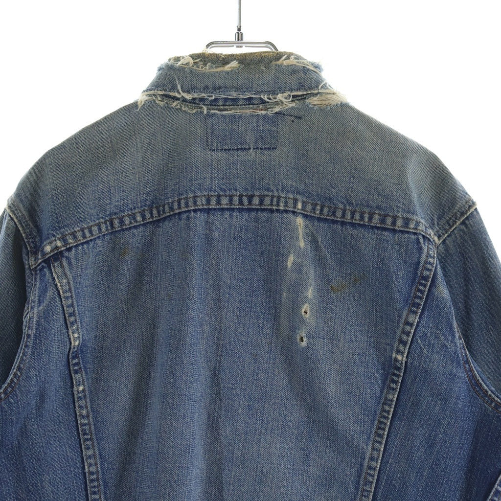 Levi's(リーバイス) 70S VINTAGE 70505 4TH ボタン裏52 スモールe 紙パッチ フォース ヴィンテージ デニムトラッカージャケット インディゴ