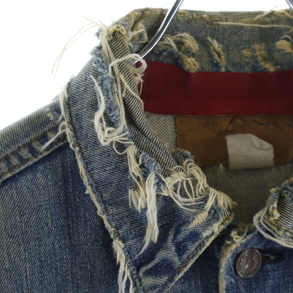 Levi's(リーバイス) 70S VINTAGE 70505 4TH ボタン裏52 スモールe 紙パッチ フォース ヴィンテージ デニムトラッカージャケット インディゴ