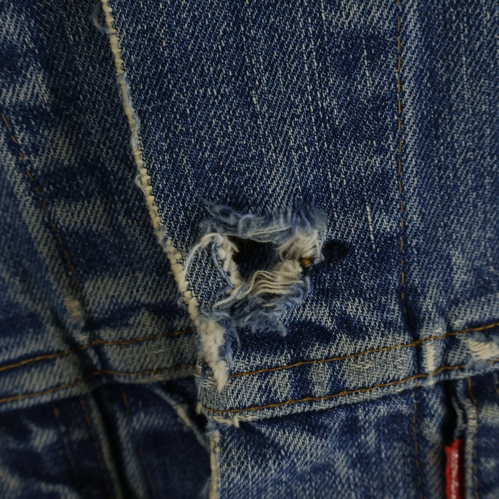 Levi's(リーバイス) 70S VINTAGE 70505 4TH ボタン裏52 スモールe 紙パッチ フォース ヴィンテージ デニムトラッカージャケット インディゴ