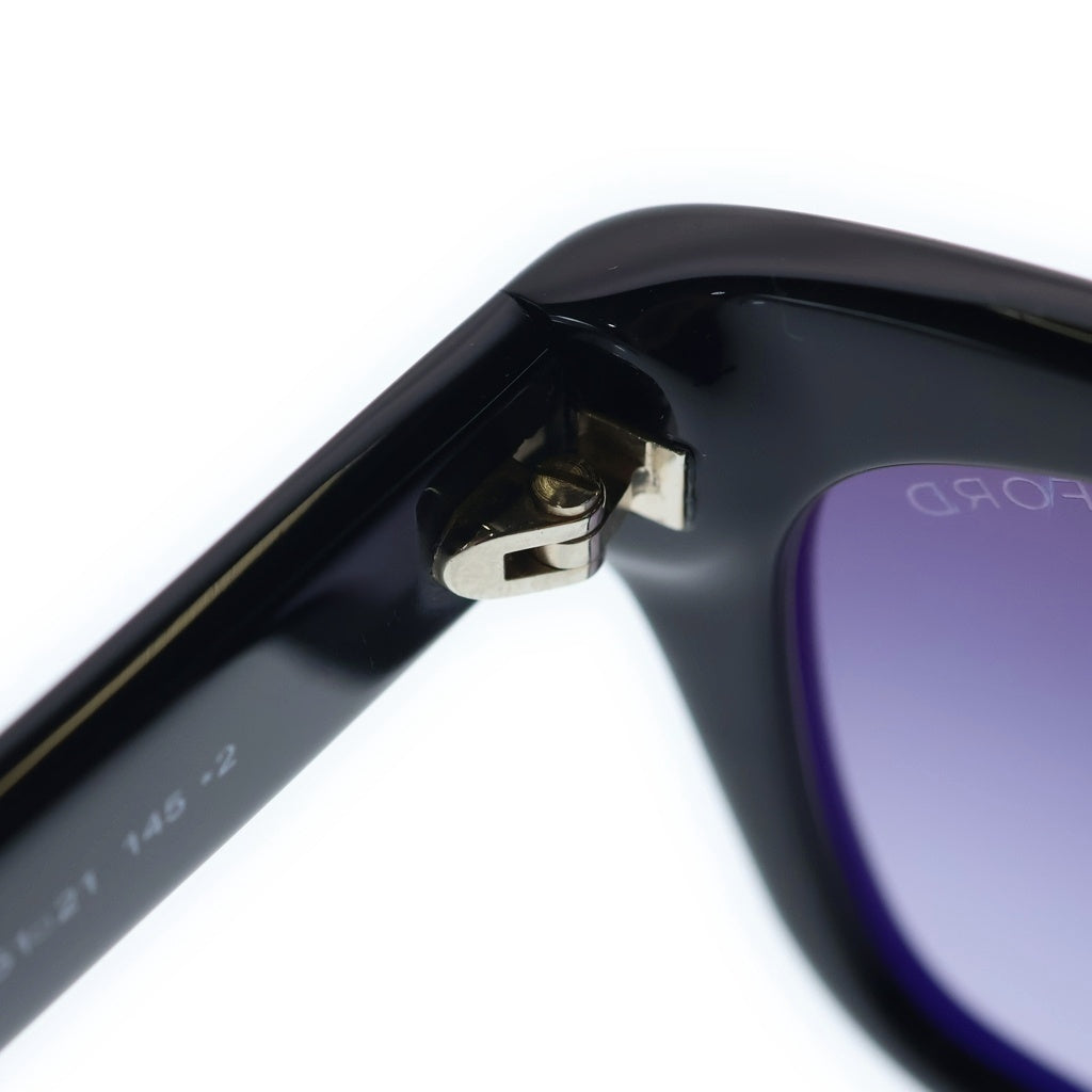TOM FORD(トムフォード) SNOWDON スノードン ウェリントンフレーム カラーレンズ サングラス メガネ ブラック TF237-F