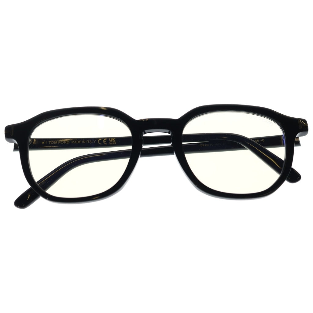 TOM FORD(トムフォード) TF6010-K-B アジアンフィット ウェリントンフレーム クリアレンズ サングラス メガネ ブラック