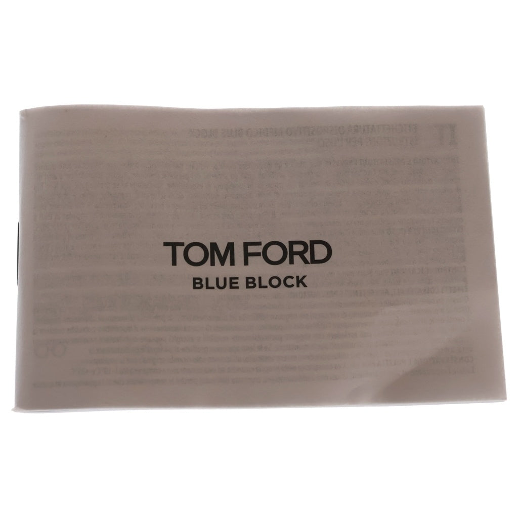 TOM FORD(トムフォード) TF6010-K-B アジアンフィット ウェリントンフレーム クリアレンズ サングラス メガネ ブラック