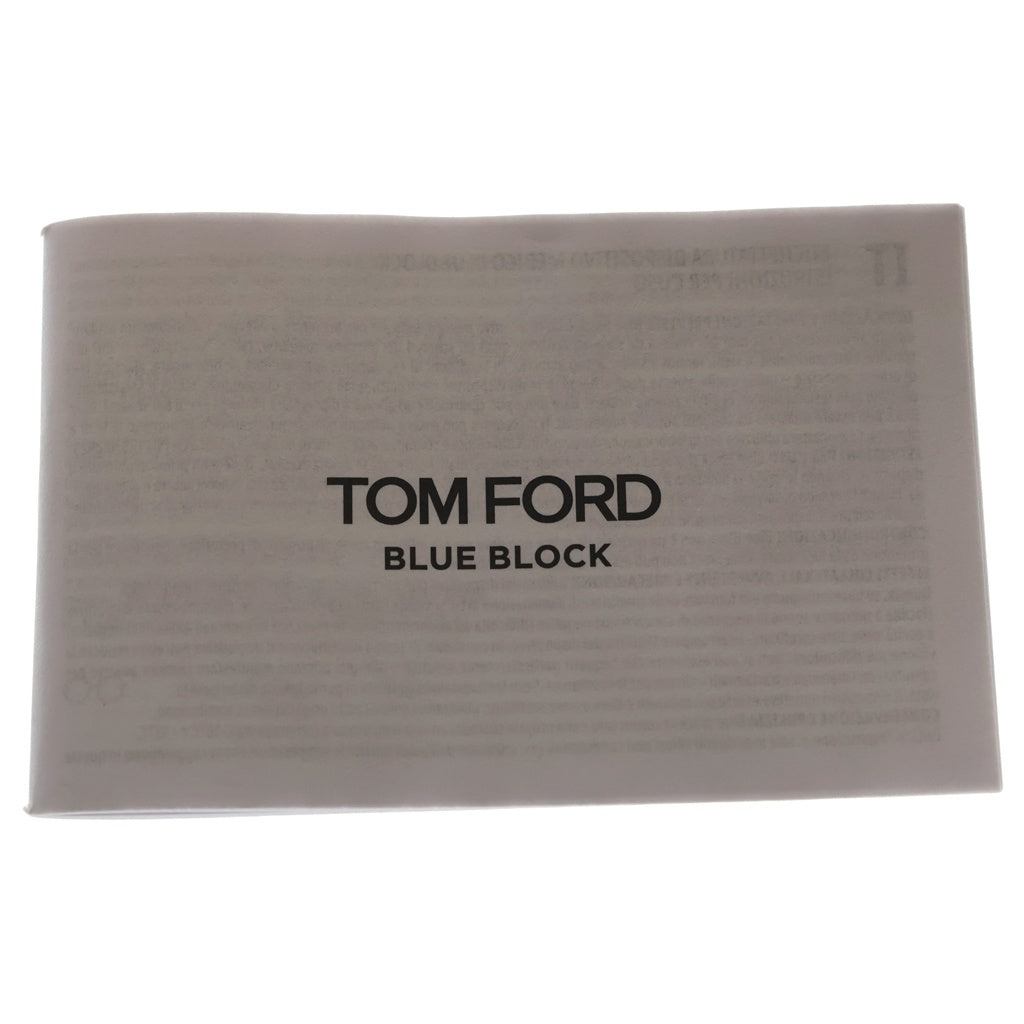 TOM FORD(トムフォード) TF6010-K-B アジアンフィット ウェリントンフレーム クリアレンズ サングラス メガネ ブラック